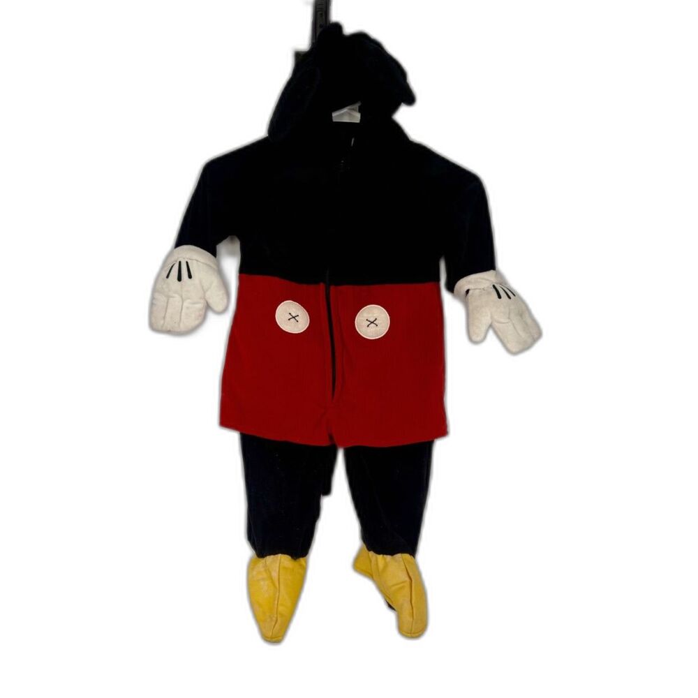 Mickey Mouse Costume Disney Store Vintage 2003 12m-18m